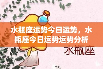水瓶座今日运势详解与分析