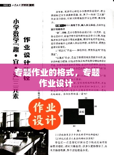 专题作业的格式，专题作业设计 
